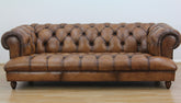 Bespoke Drummond Grand In Buffalo Leather Hand Antique Brown